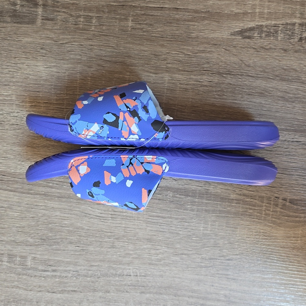 Under Armour Ansa Graphic Kids Slide Sandals Brilliant Violet US Size 5Y NEW - Picture 3 of 6